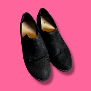 Xappeal Black Ankle Booties Sleek Minimalist Design Size 7